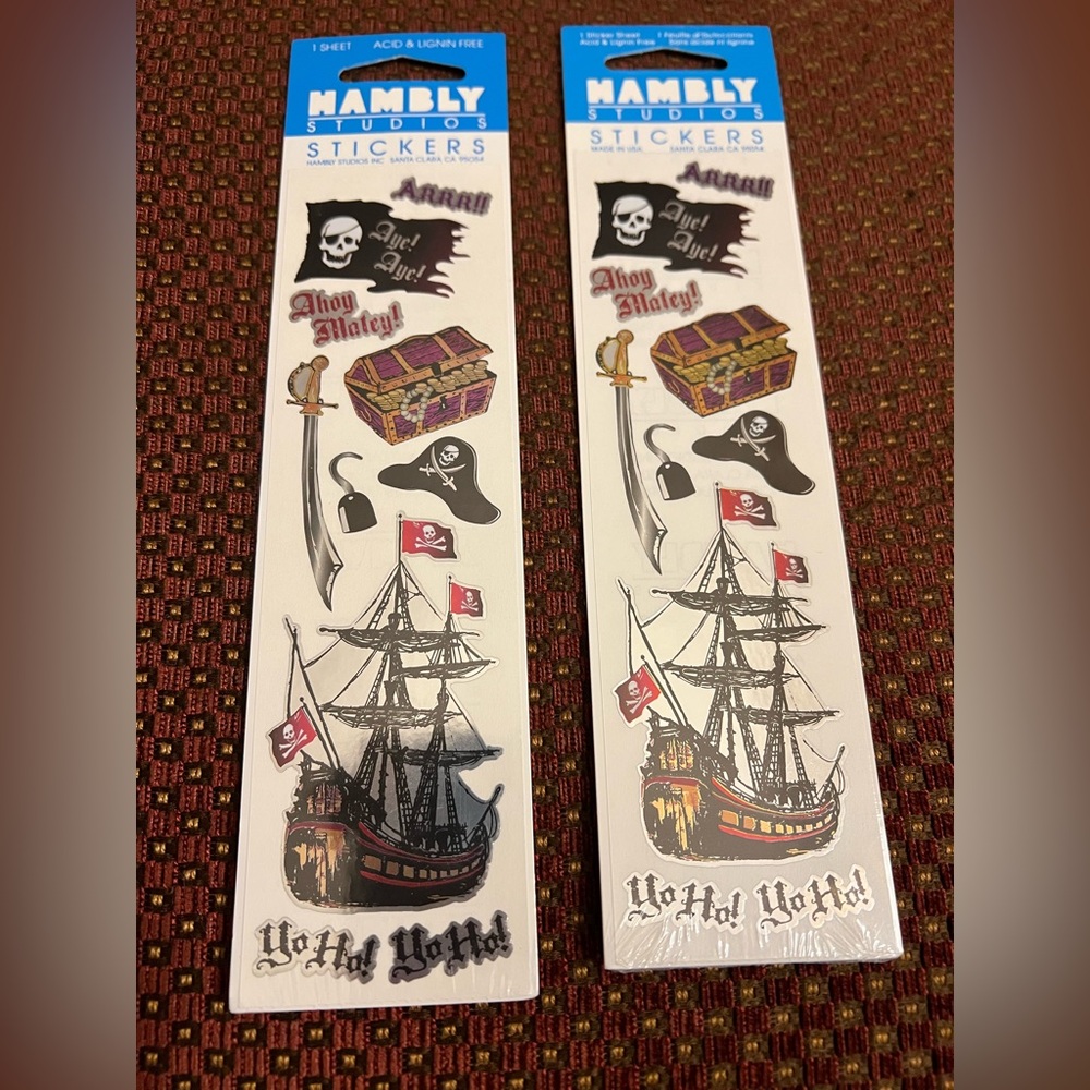 Pirate Assorted Scrapbook Stickers - Picture 7 of 7